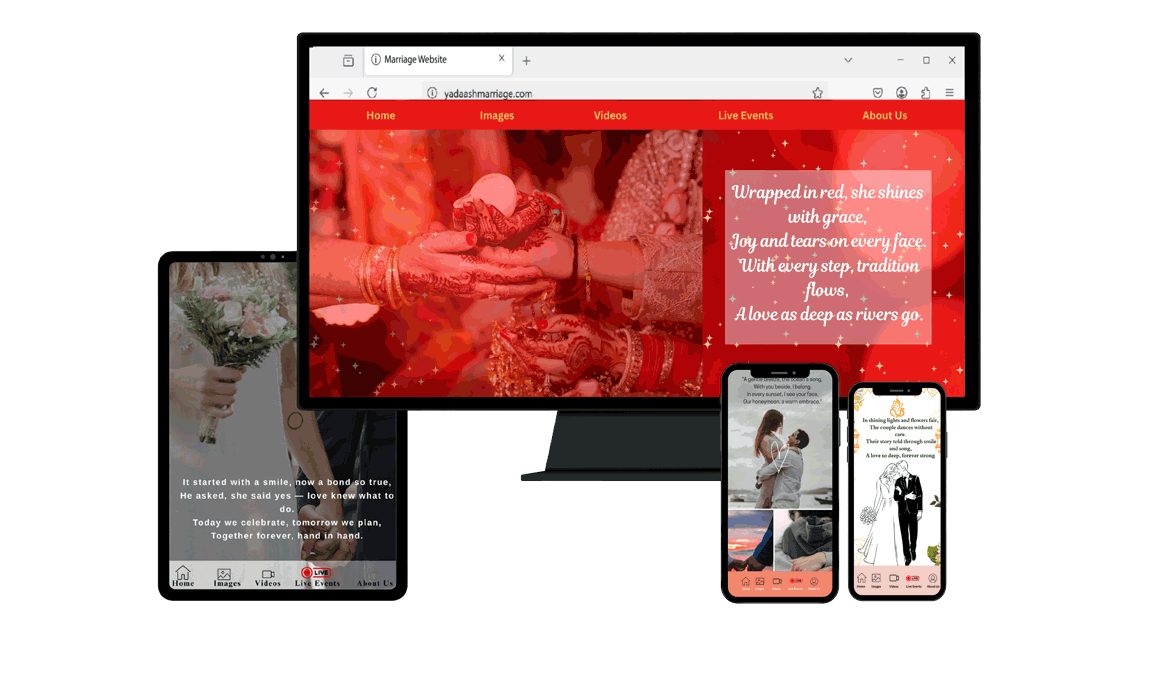 Live Shaadi celebration