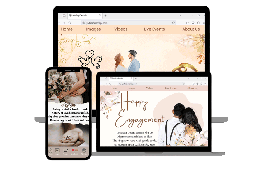 Smart wedding features