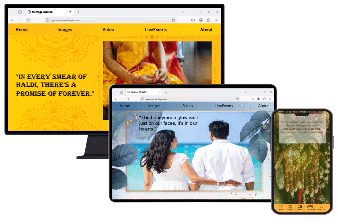 Traditional wedding technology