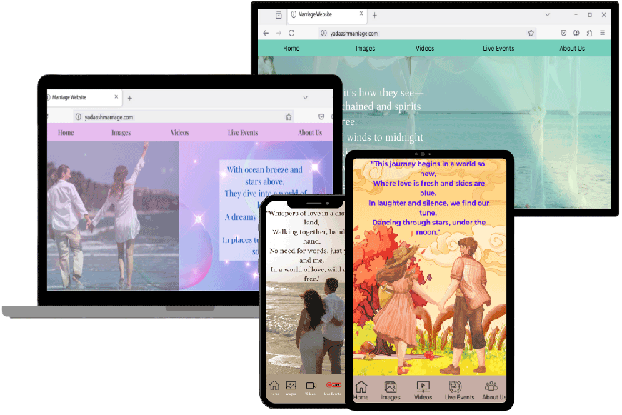 Live Shaadi celebration