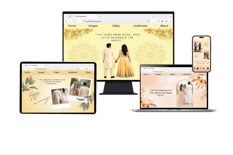 Smart wedding features